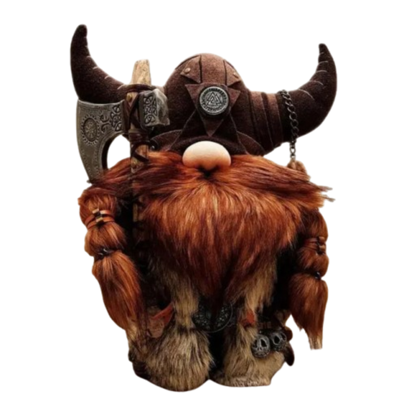 Viking plush figure